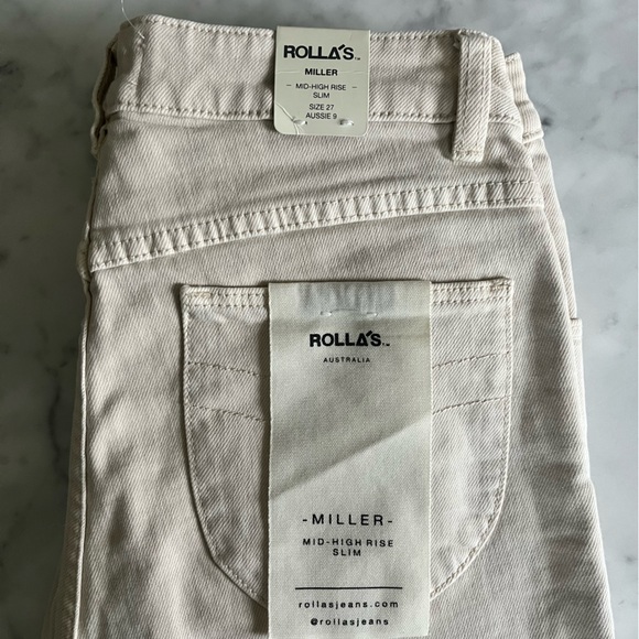 Rolla’s Miller Vanilla Worn Jean 27 - Picture 8 of 10